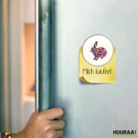 Magnet Hase Colorful 59mm Kühlschrankmagnet...