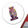 Aufkleber Eule Colorful 10cm