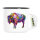 Emaille Tasse Bison Colorful 300ml Vintage Emaille Becher