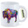 Kaffeetasse Bison Colorful 330ml