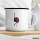 Emaille Tasse Vogel Strauß Colorful 300ml Vintage Emaille Becher