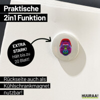 Magnet Gorilla Colorful 59mm Kühlschrankmagnet Flaschenöffner