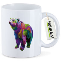 Kaffeetasse Bär Colorful 330ml