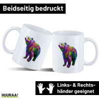 Kaffeetasse Bär Colorful 330ml