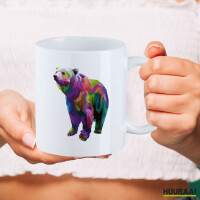 Kaffeetasse Bär Colorful 330ml