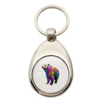 Schlüsselanhänger Bär Colorful