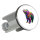 Waschbeckenstöpsel Bär Colorful 4cm Abflussstopfen