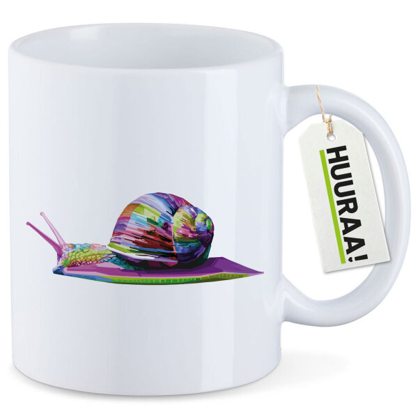 Kaffeetasse Schnecke Colorful 330ml