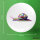 Button Schnecke Colorful rund