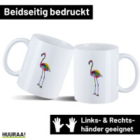 Kaffeetasse Flamingo Colorful 330ml