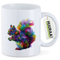 Kaffeetasse Eichhörnchen Colorful 330ml