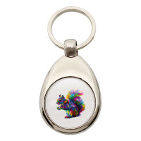 Schlüsselanhänger Eichhörnchen Colorful