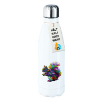 Trinkflasche Eichhörnchen Colorful 500ml Edelstahl Wasserflasche