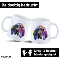 Kaffeetasse Bloodhound Colorful 330ml