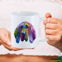 Kaffeetasse Bloodhound Colorful 330ml