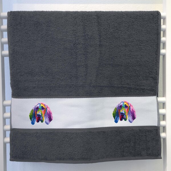 Handtuch Bloodhound Colorful 50x100cm