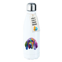 Edelstahl-Trinkflasche Bloodhound Colorful 500ml...