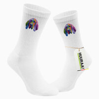 Unisex Socken Bloodhound Colorful Größe 37/46...