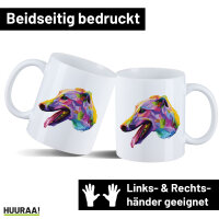 Kaffeetasse Greyhound Colorful 330ml