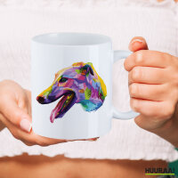 Kaffeetasse Greyhound Colorful 330ml
