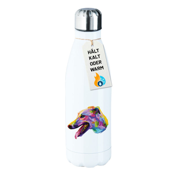 Edelstahl-Trinkflasche Greyhound Colorful 500ml Wasserflasche