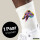 Unisex Socken Greyhound Colorful Baumwolle