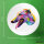 Button Greyhound Colorful rund