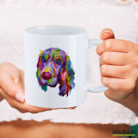 Kaffeetasse Cocker Spaniel Colorful 330ml