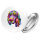 Button Cocker Spaniel Colorful rund