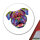 Aufkleber British Bulldog Colorful 10cm