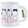 Kaffeetasse Katzen Meow Comic 330ml