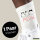 Unisex Socken Katzen Meow Comic Größe 37/46 White Motiv Tennissocken