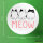 Button Katzen Meow Comic rund
