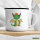 Emaille Tasse Drache Fabelwesen 300ml Vintage