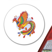 Aufkleber Phönix Fabelwesen 10cm