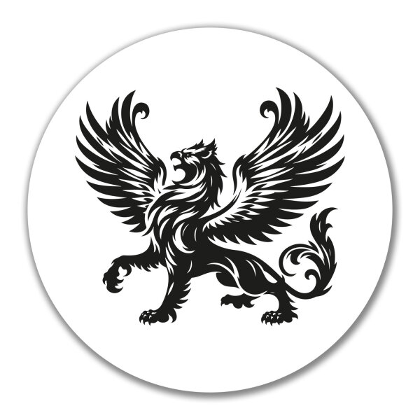 Aufkleber Greif Fabelwesen 10cm