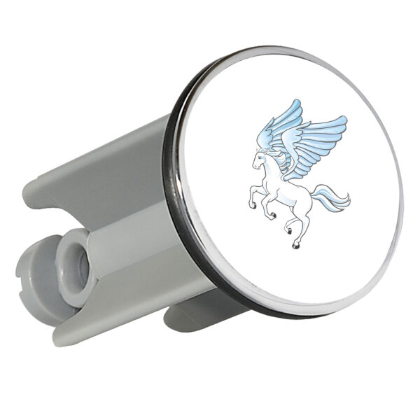 Waschbeckenstöpsel Pegasus Fabelwesen 4cm