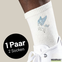 Unisex Socken Pegasus Fabelwesen Baumwolle
