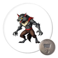 Magnet Werwolf Fabelwesen 59mm Kühlschrankmagnet