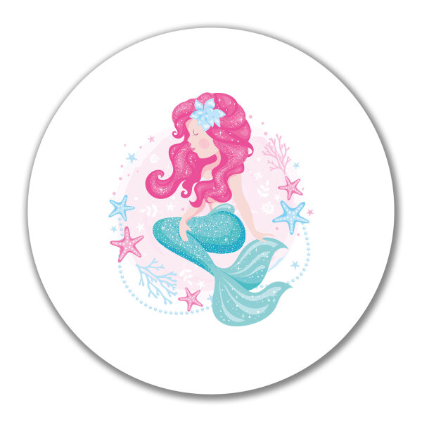 Aufkleber Meerjungfrau Fabelwesen 10cm