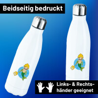 Trinkflasche Wassermann Fabelwesen 500ml Edelstahl...