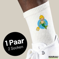 Unisex Socken Wassermann Fabelwesen Größe...