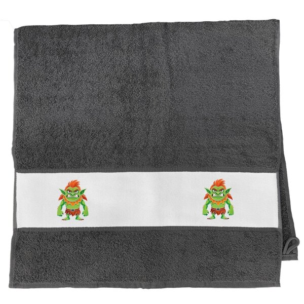 Handtuch Troll Fabelwesen 50x100cm
