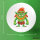 Button Troll Fabelwesen rund
