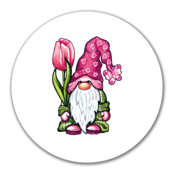 Aufkleber Gnom Fabelwesen 10cm