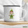 Emaille Tasse Kobold Fabelwesen 300ml Vintage