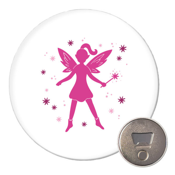 Magnet Fee Fabelwesen 59mm Kühlschrankmagnet Flaschenöffner