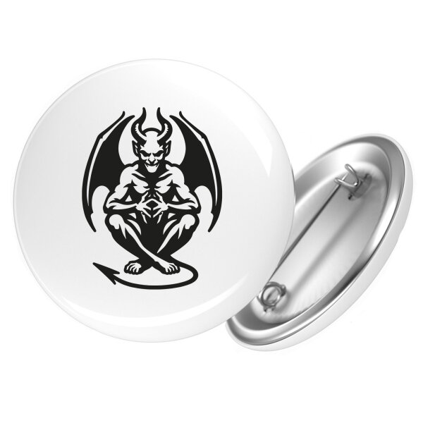 Button Dämon Fabelwesen
