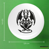 Button Dämon Fabelwesen