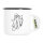 Emaille Tasse Comic Geist Fabelwesen 300ml Vintage